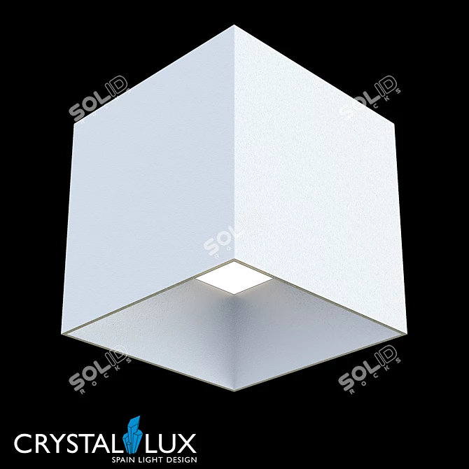 Modern Spanish Crystal Lux CLT 227W Pendant 3D model image 1