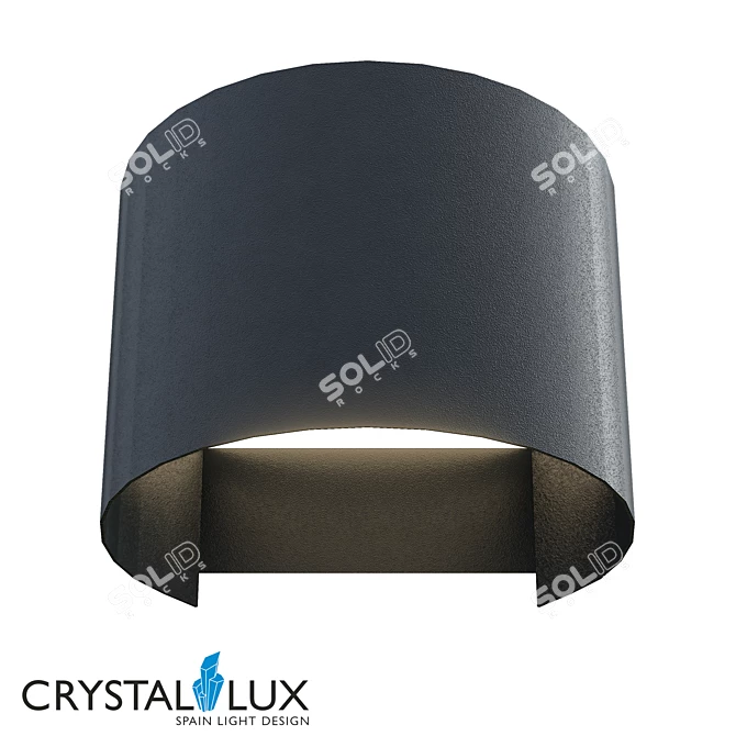 Crystal Lux CLT 530W BL Pendant Light 3D model image 1