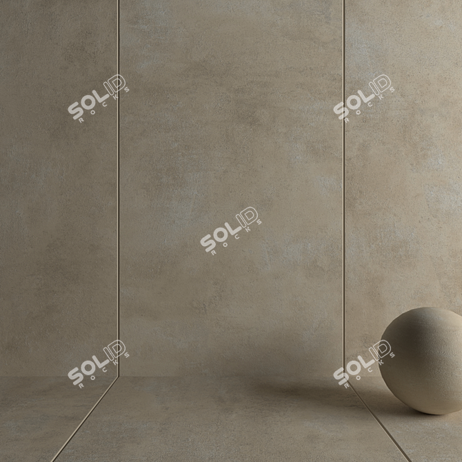 Epoxy Beige Wall Tiles: HD Multi-Texture Collection 3D model image 3