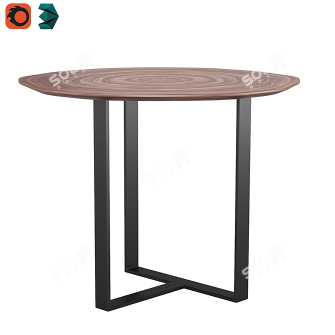 Minimalist Coffee Table 3D model image 1