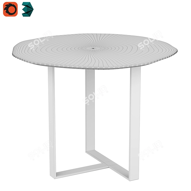 Minimalist Coffee Table 3D model image 3