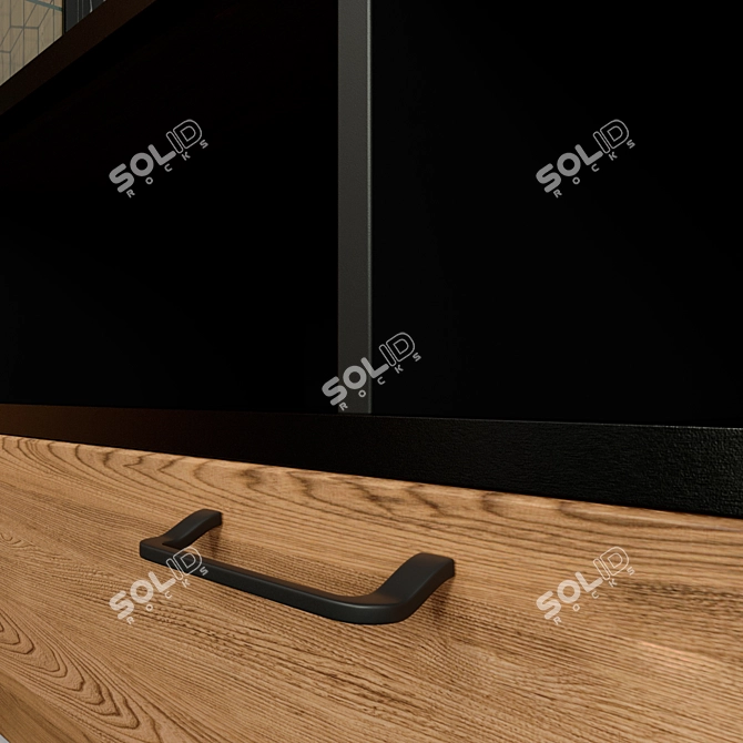 Title: Loft-inspired TV Cabinet and Stand by Szynaka 3D model image 2