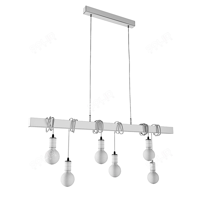 Eglo Townshend 95499 Pendant Light 3D model image 2