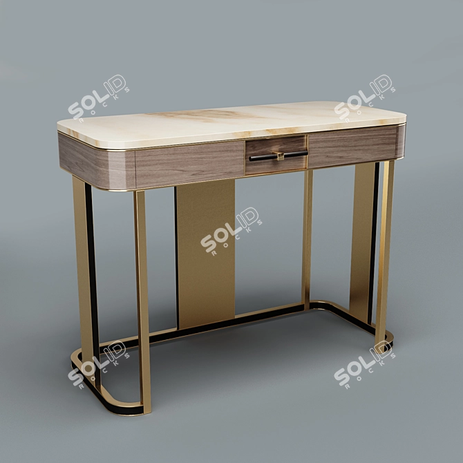 Ashi Desk - Modern Elegance at Frato 3D model image 1