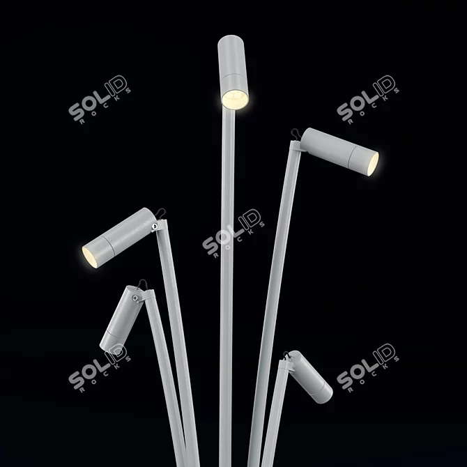 Brillamenti Reanuzza LED Outdoor Lamp 3D model image 2