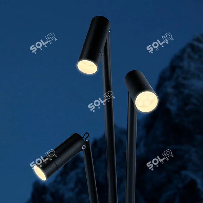 Brillamenti Reanuzza LED Outdoor Lamp 3D model image 4