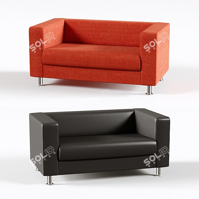 Russian-Made OM Sofa Alekto 3D model image 1