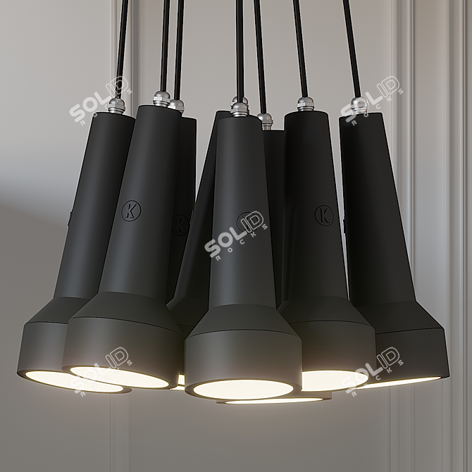 Karman TORCIA SE155 Pendant Light 3D model image 1