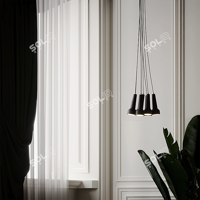 Karman TORCIA SE155 Pendant Light 3D model image 4