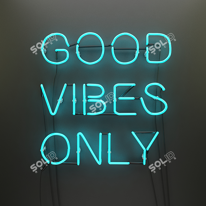  Blissful Vibe Sculpture 3D model image 1