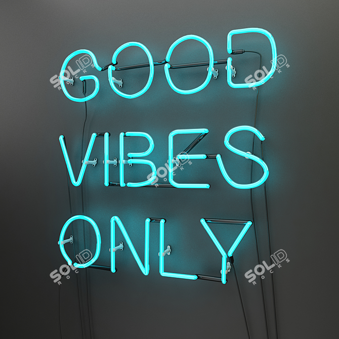  Blissful Vibe Sculpture 3D model image 2