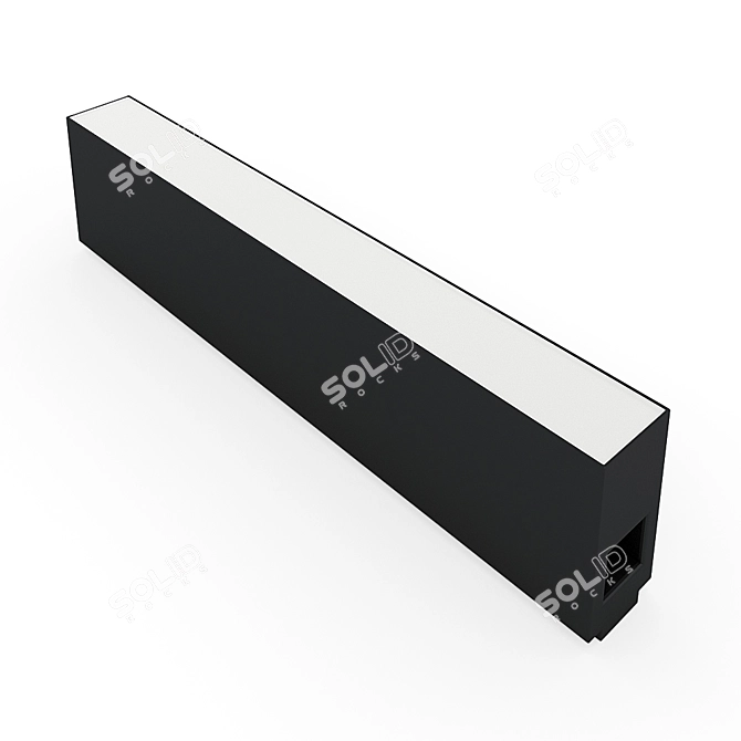 Magnetic Flex Track Lighting 3D model image 1