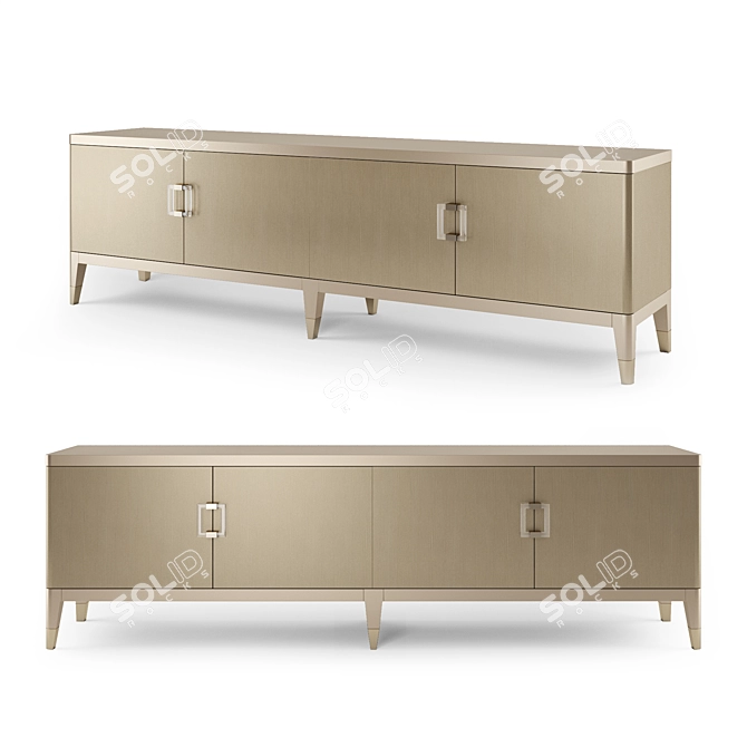 Elegant Showtime Console - Caracole 3D model image 1