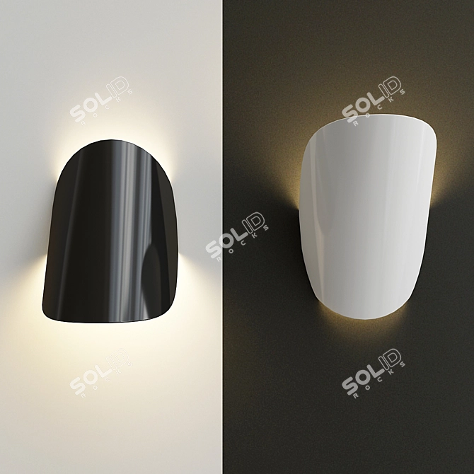 Azzardo Ceres Wall Sconce 3D model image 1