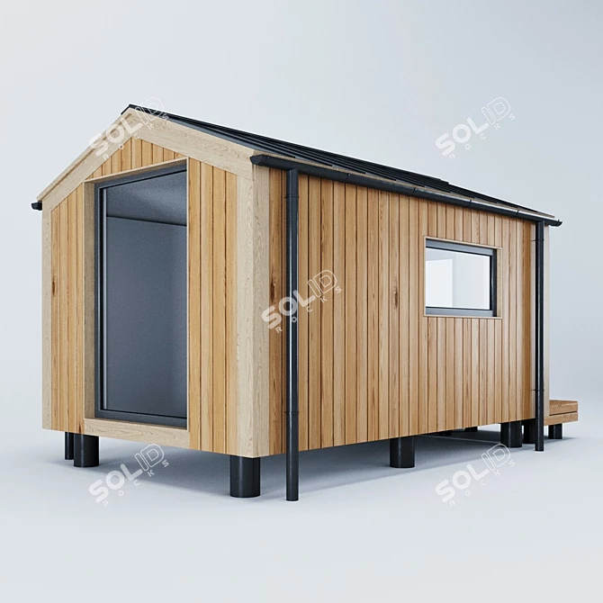 Modular Dwelling Kit 3D model image 2