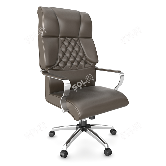 Hittite Executive Chair: Stylish & Comfortable 3D model image 1