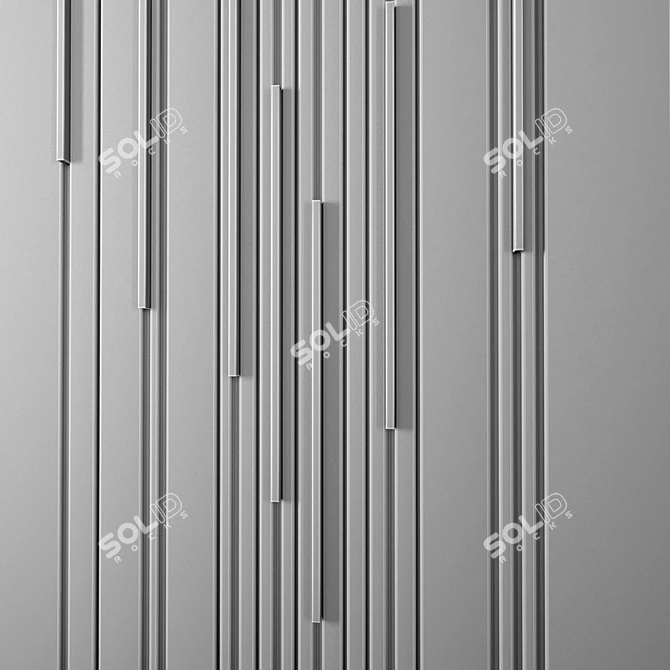 Versatile Decor Panel - Modern Design 3D model image 2