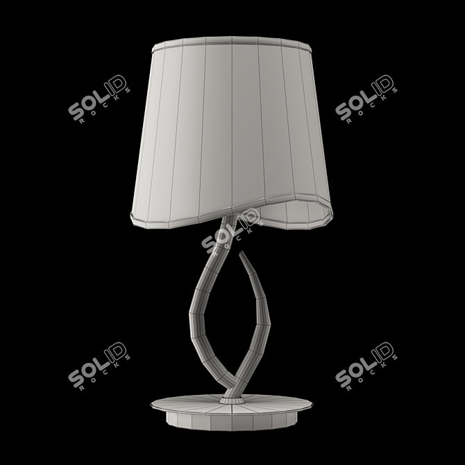 NINETTE 1905 OM Table Lamp: Elegant and Energy-Saving 3D model image 2