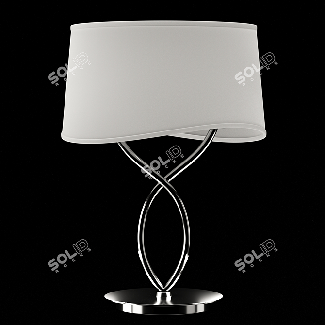 Elegant NINETTE Table Lamp 1906 3D model image 1