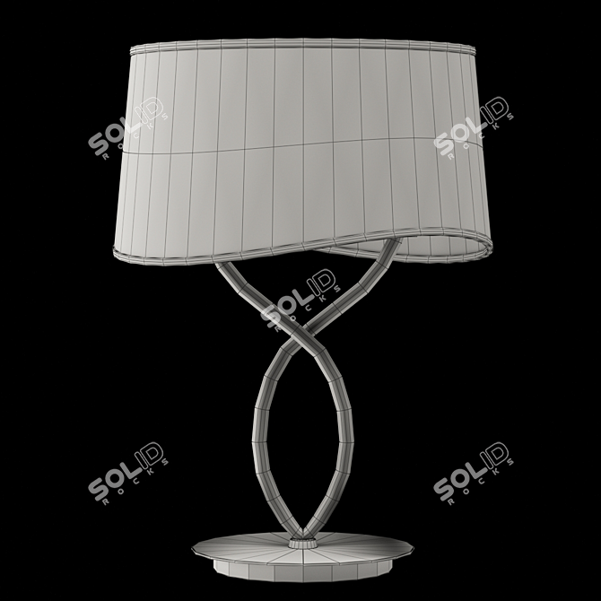 Elegant NINETTE Table Lamp 1906 3D model image 2