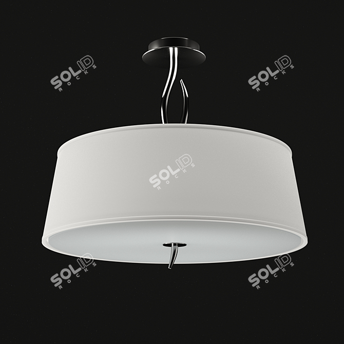 NINETTE 1908 OM Ceiling Lamp: Elegant & Energy-saving 3D model image 1