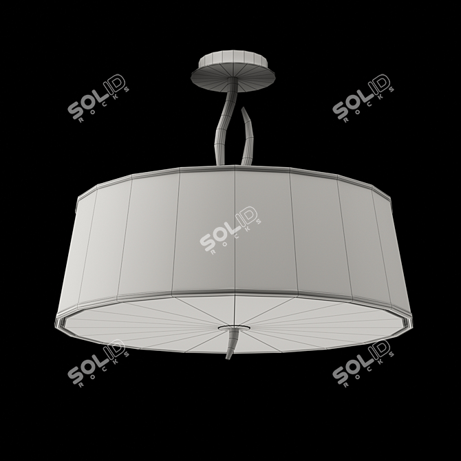 NINETTE 1908 OM Ceiling Lamp: Elegant & Energy-saving 3D model image 2