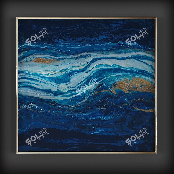 Artistic Collection: Captivating Paintings 3D model image 2