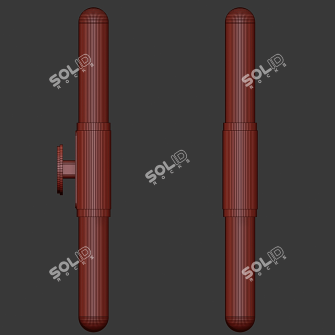 Scandal Pendant: Sleek & Sophisticated Lighting 3D model image 2