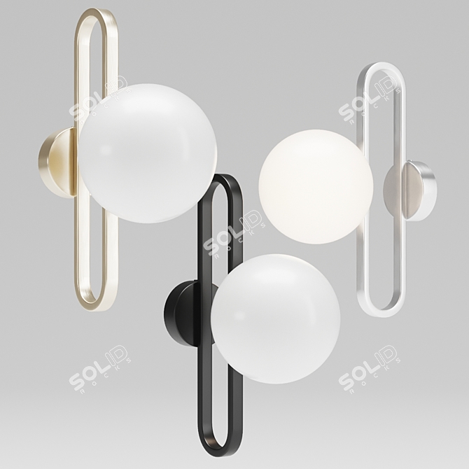 Romatti Vival Wall Lamp Collection 3D model image 1