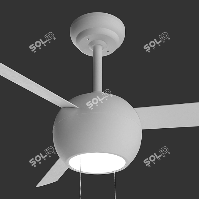 Stormving: Modern and Stylish 40 cm Ikea Lamp 3D model image 2