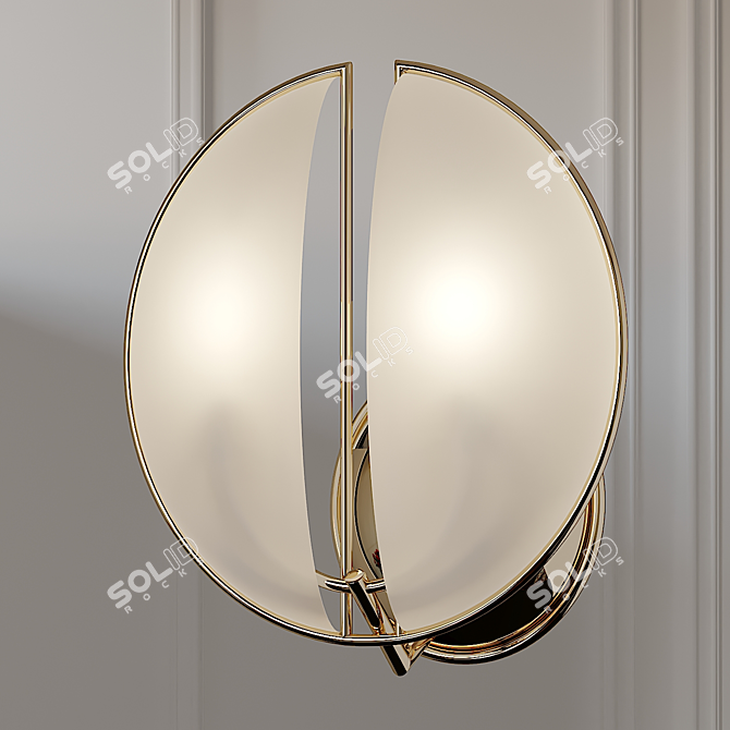Beetle Wall Lamp: Elegant Illumination from Creativemary 3D model image 1