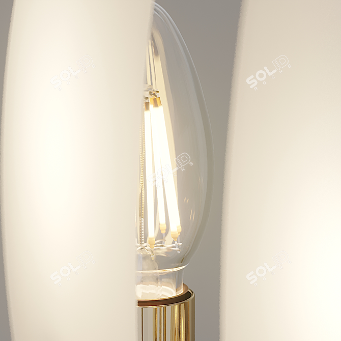 Beetle Wall Lamp: Elegant Illumination from Creativemary 3D model image 3