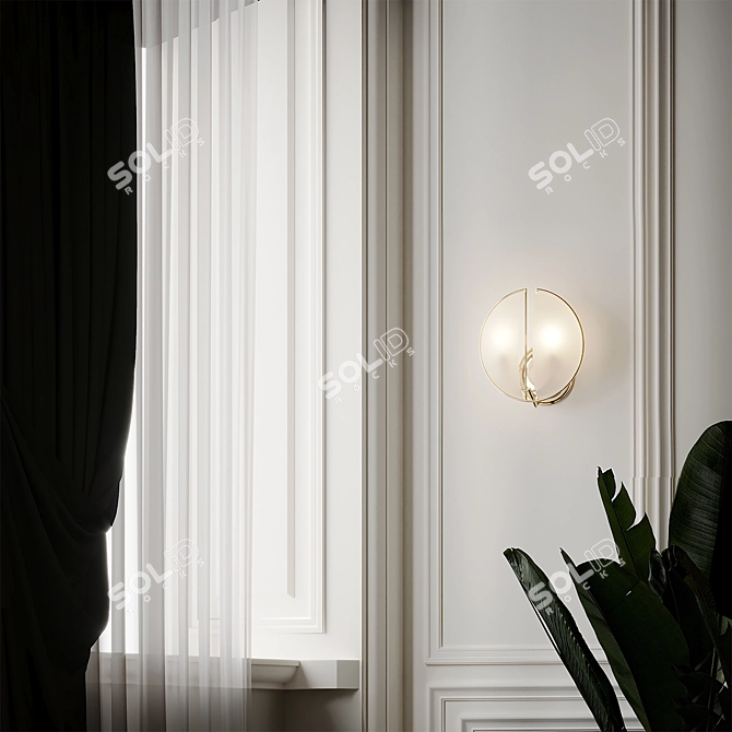 Beetle Wall Lamp: Elegant Illumination from Creativemary 3D model image 4