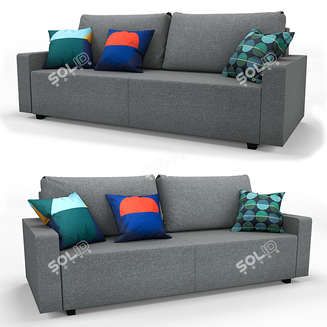 IKEA GIMMARP Sofa Bed 3D model image 1
