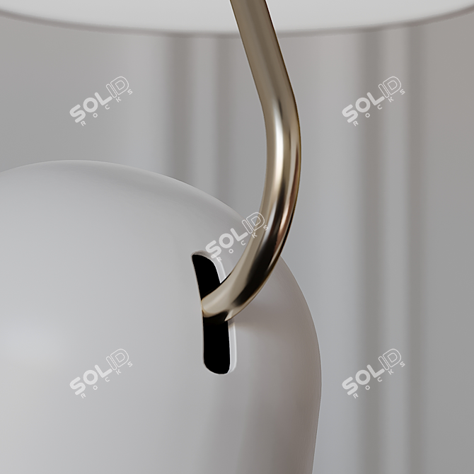 Minimalist Dobi Pendant Light 3D model image 2