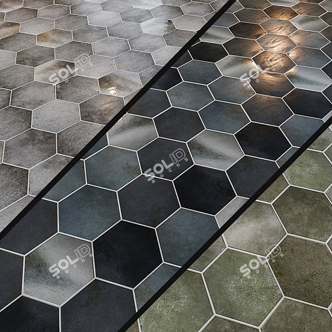 EQUIPE HERITAGE Porcelain Tile Collection 3D model image 3