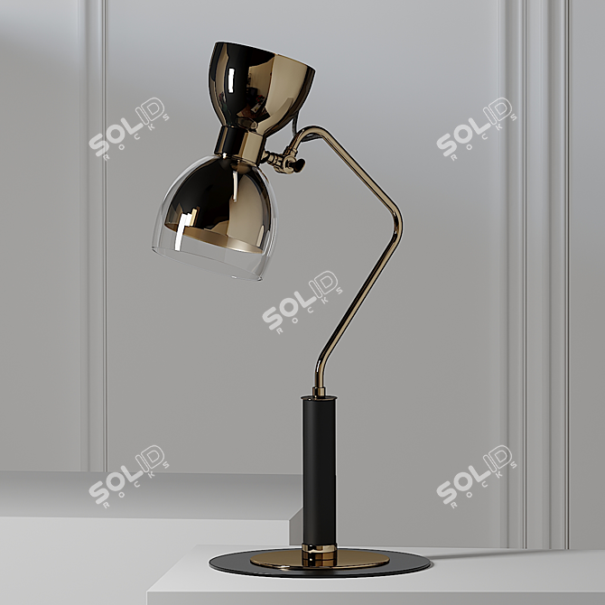 Sleek and Sophisticated Sofo Table Lamp 3D model image 1