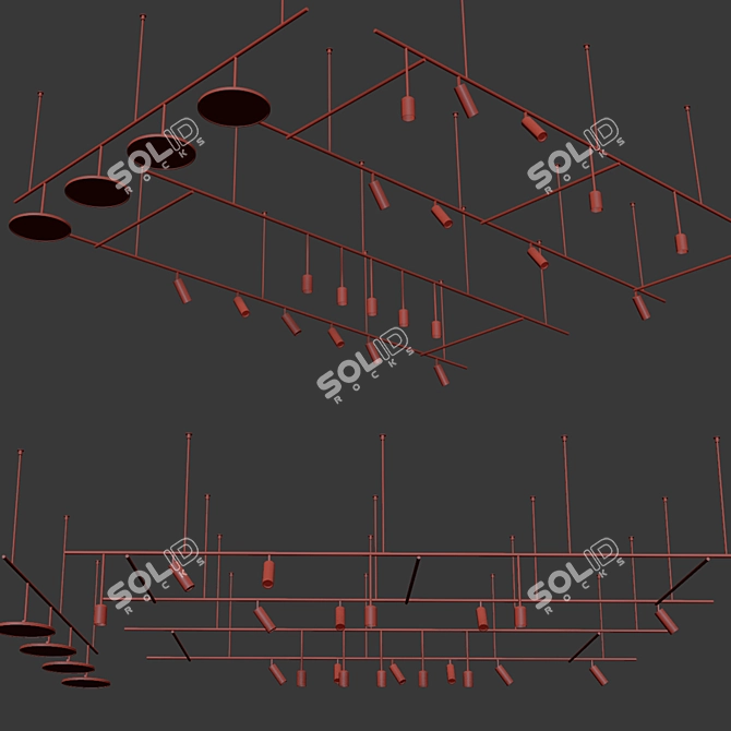 3D Infrastructure Model for 3dsMax 3D model image 3