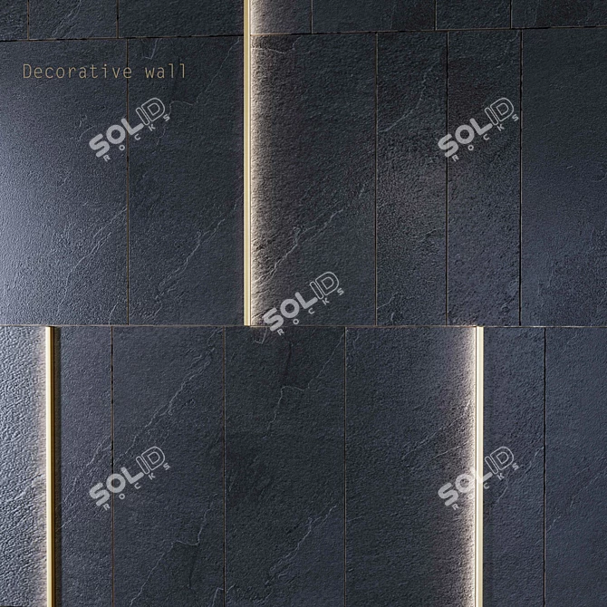 Valverdi Iguazu Outdoor Tiles – Dark Beauty 3D model image 2