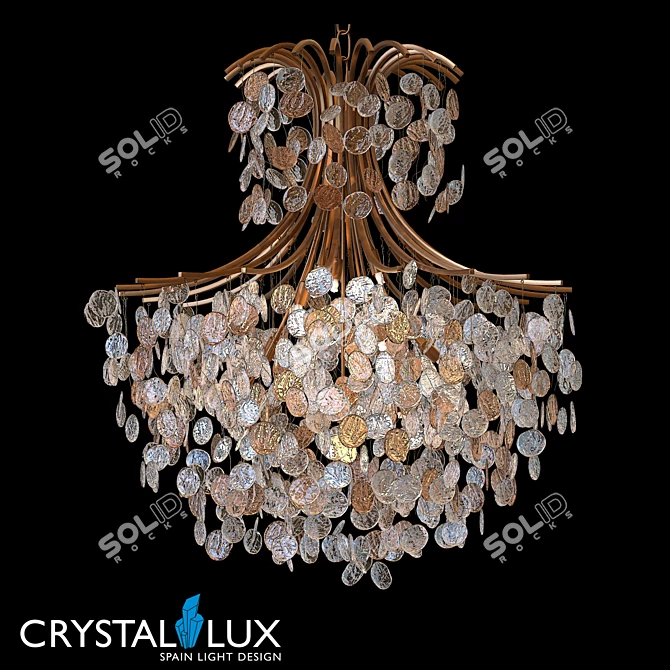 Barcelona SP10 Pendant Light 3D model image 1