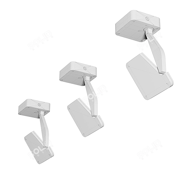 Panzeri Jackie Ceiling Lights - Modern Lighting Fixture 3D model image 3