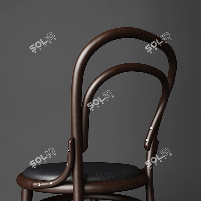 TON Cafe Chair 14: Stylish and Comfortable 3D model image 2