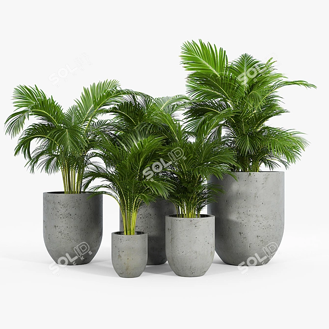 Neo Planter - Modern Elevated Plant Pot 3D model image 1