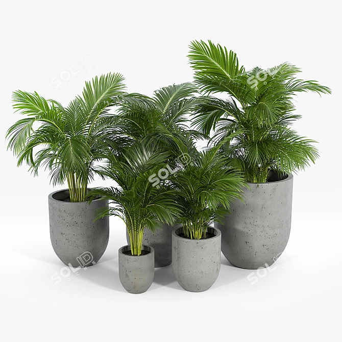 Neo Planter - Modern Elevated Plant Pot 3D model image 2