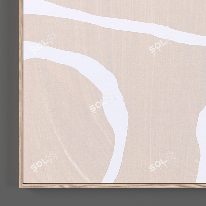 Wooden Frame Collection 900x900 mm 3D model image 2