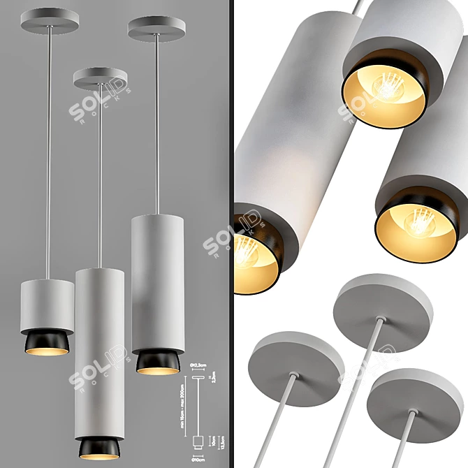 Powerful Claque F43: Immerse in Sound! 3D model image 1