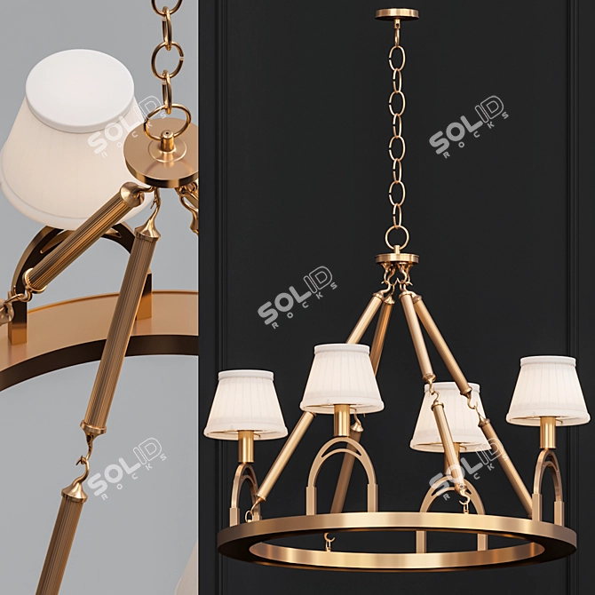 Elegant Sparkle Jigger 3D model image 1