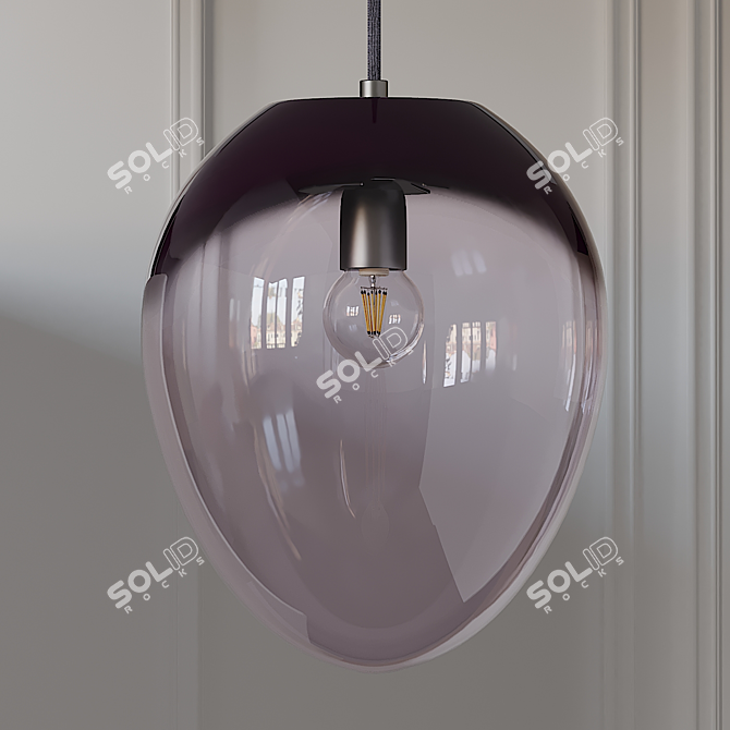 Exquisite Handmade Pendant Lamps: ELOA CENTAURE, IZAR, ASTREA 3D model image 2