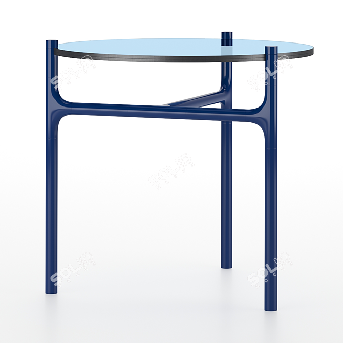 Elegant Rolf Benz Coffee Table 3D model image 3