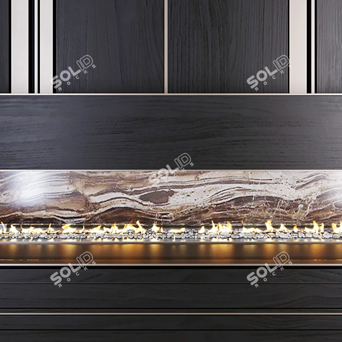 Elegant Fireplace for Every Home 3D model image 2